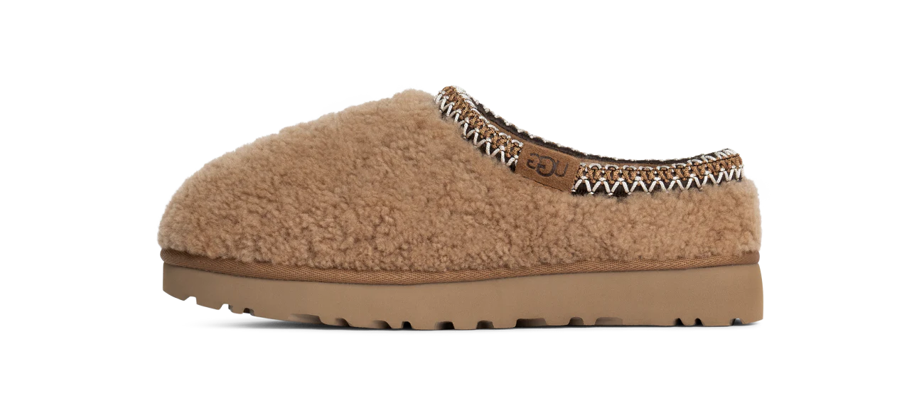 UGG Tasman Maxi Curly Slipper Chestnut