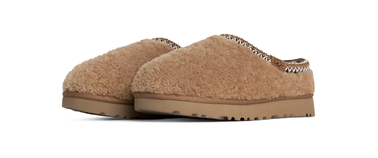 UGG Tasman Maxi Curly Slipper Chestnut