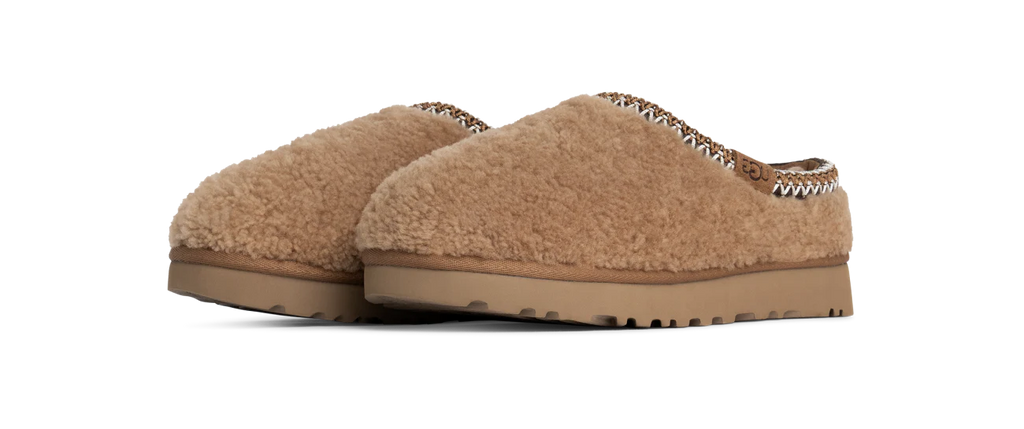 UGG Tasman Maxi Curly Slipper Chestnut