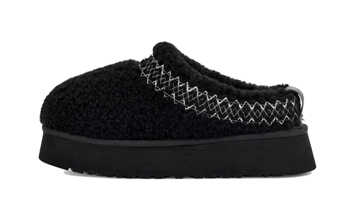 UGG Tazz Slipper Heritage Braid Black