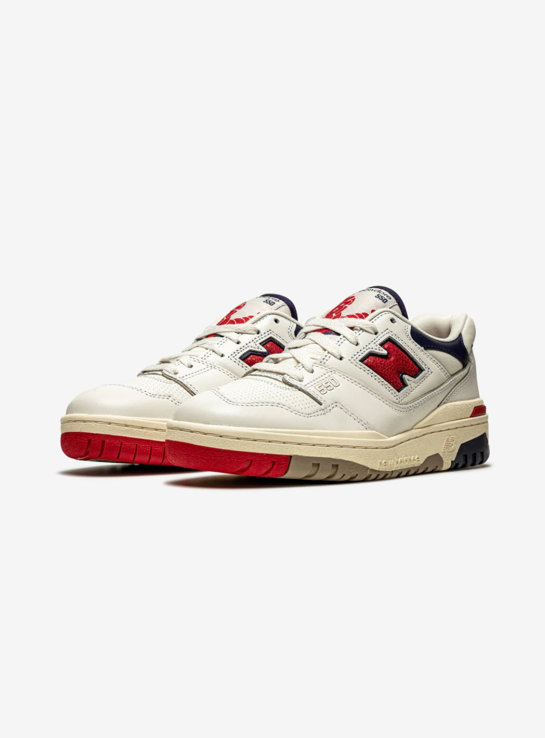 New Balance 550 Aimé Leon Dore White Navy Red