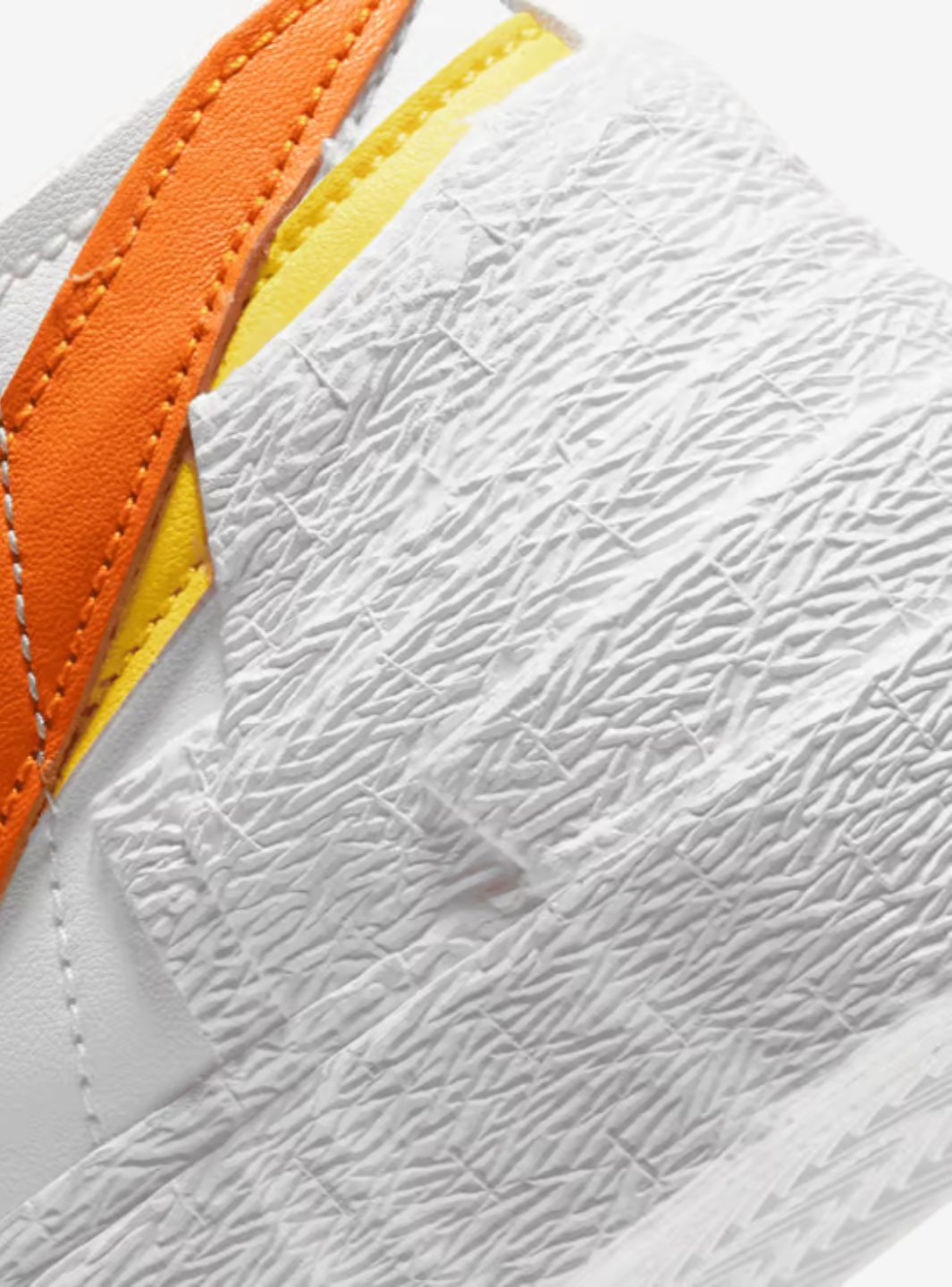 Nike Blazer Low Sacai White Magma Orange