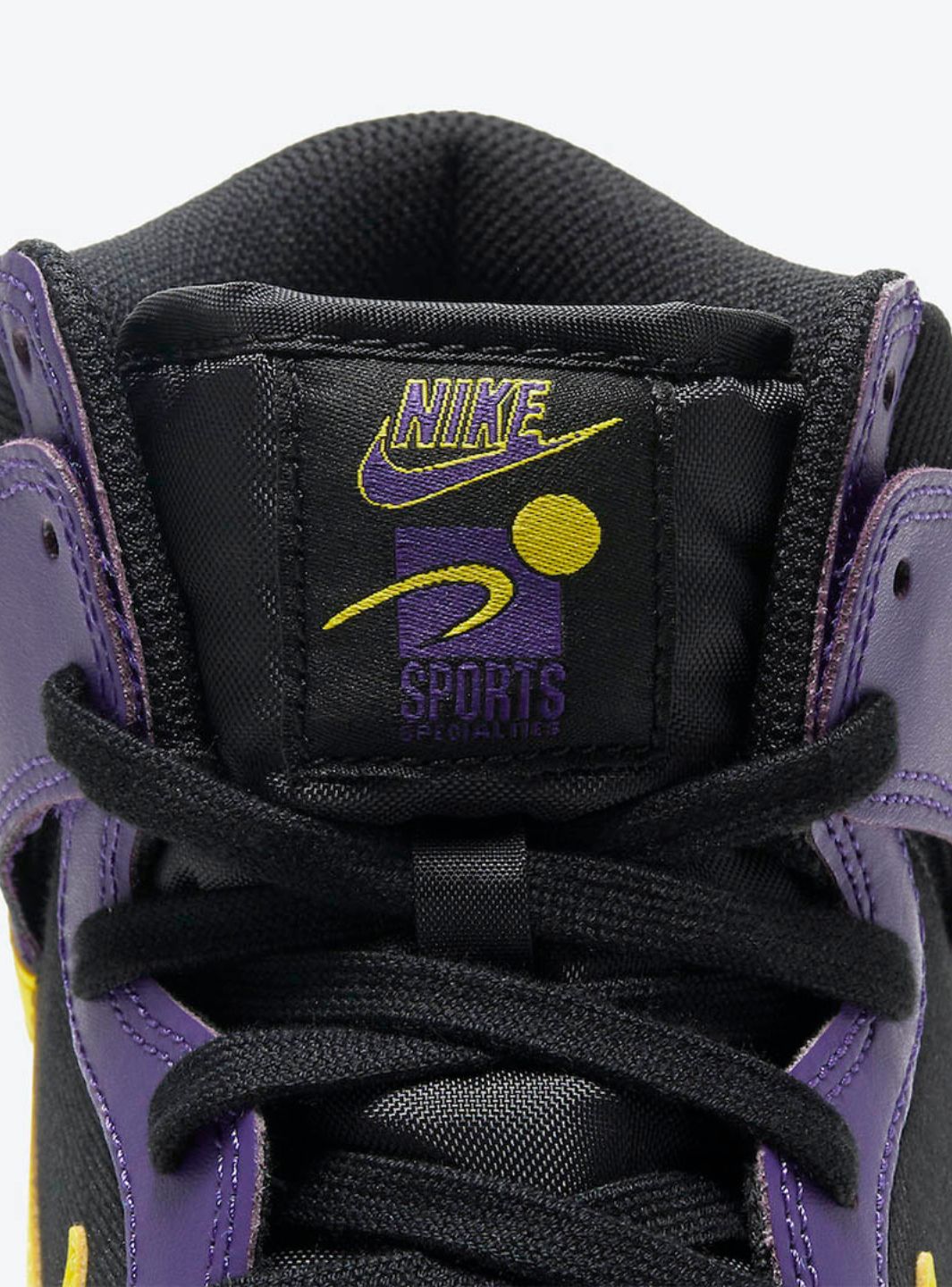 Nike Dunk High EMB Lakers