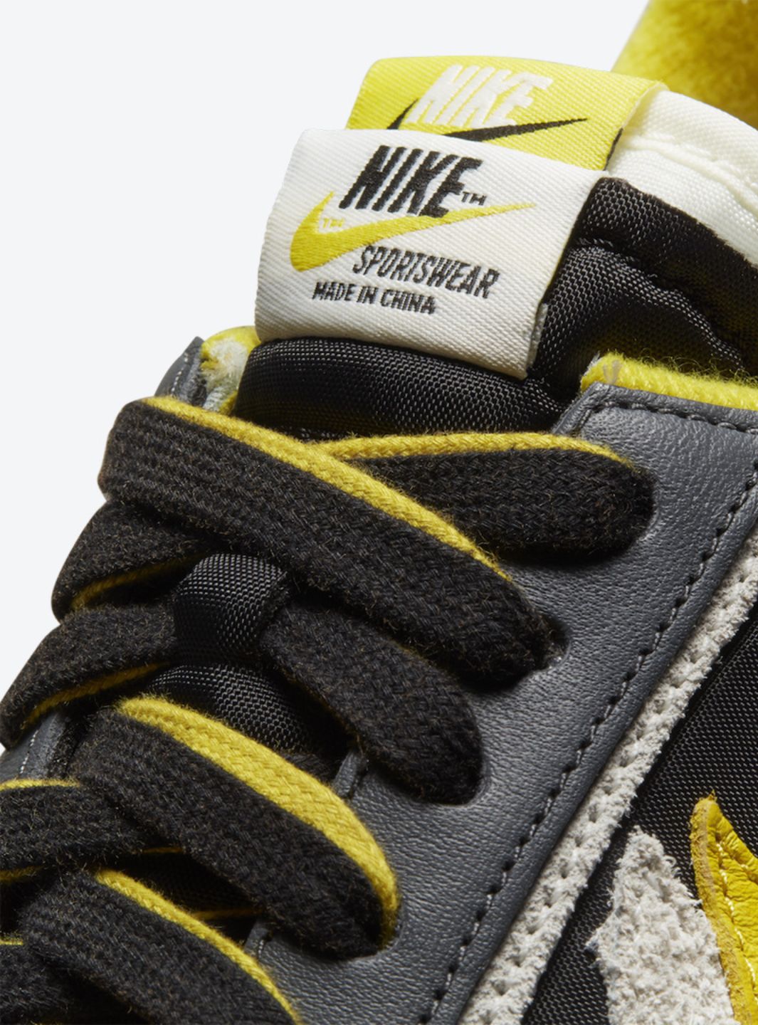 Nike LD Waffle Sacai Undercover Black Bright Citron