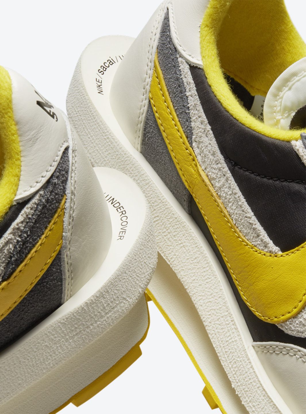 Nike LD Waffle Sacai Undercover Black Bright Citron