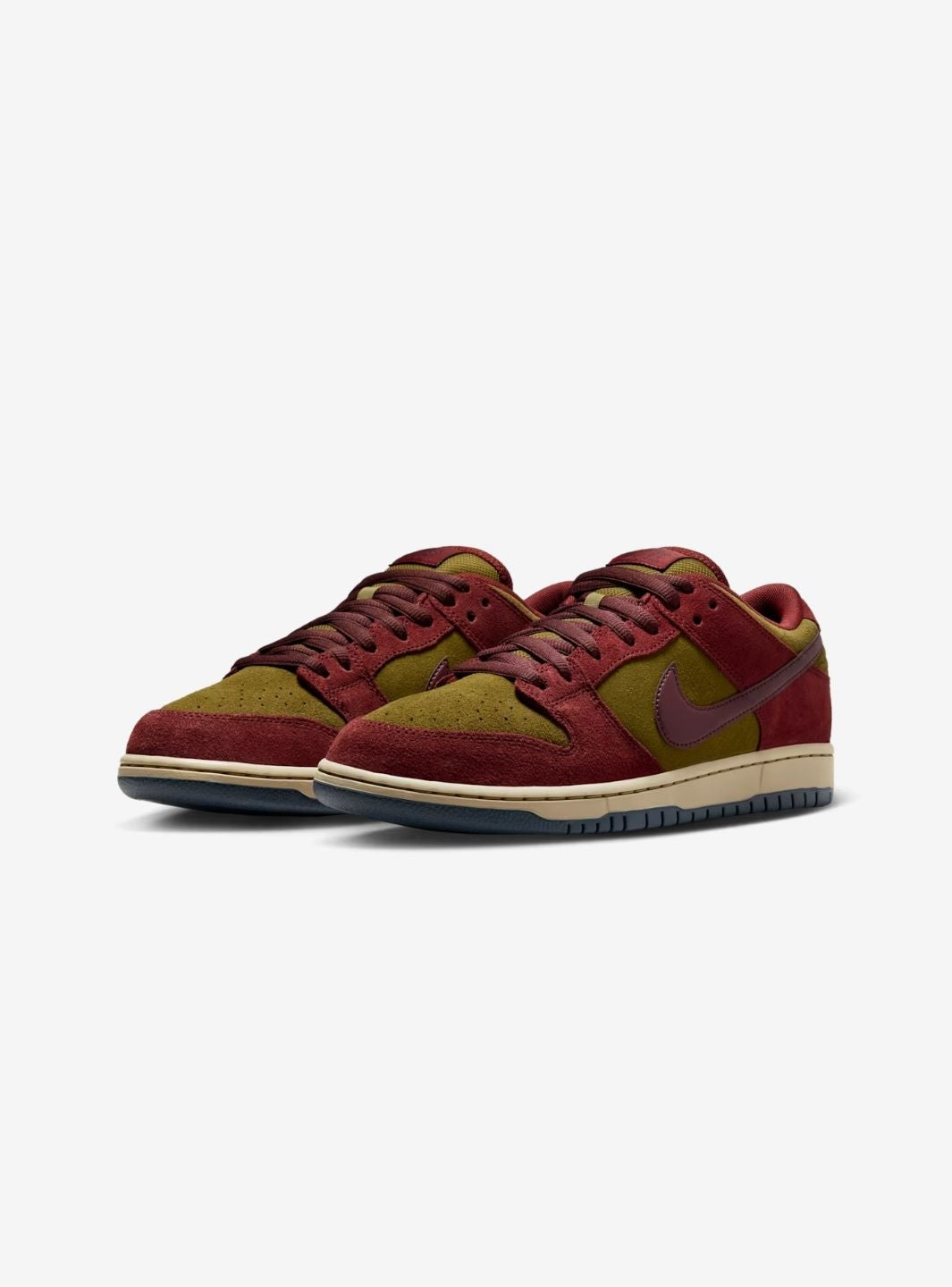 Nike SB Dunk Low Dark Team Red Olive Flak