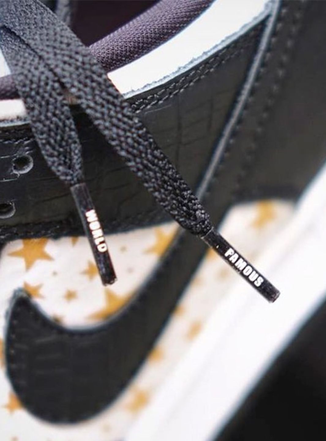 Nike SB Dunk Low Supreme Stars Black (2021)