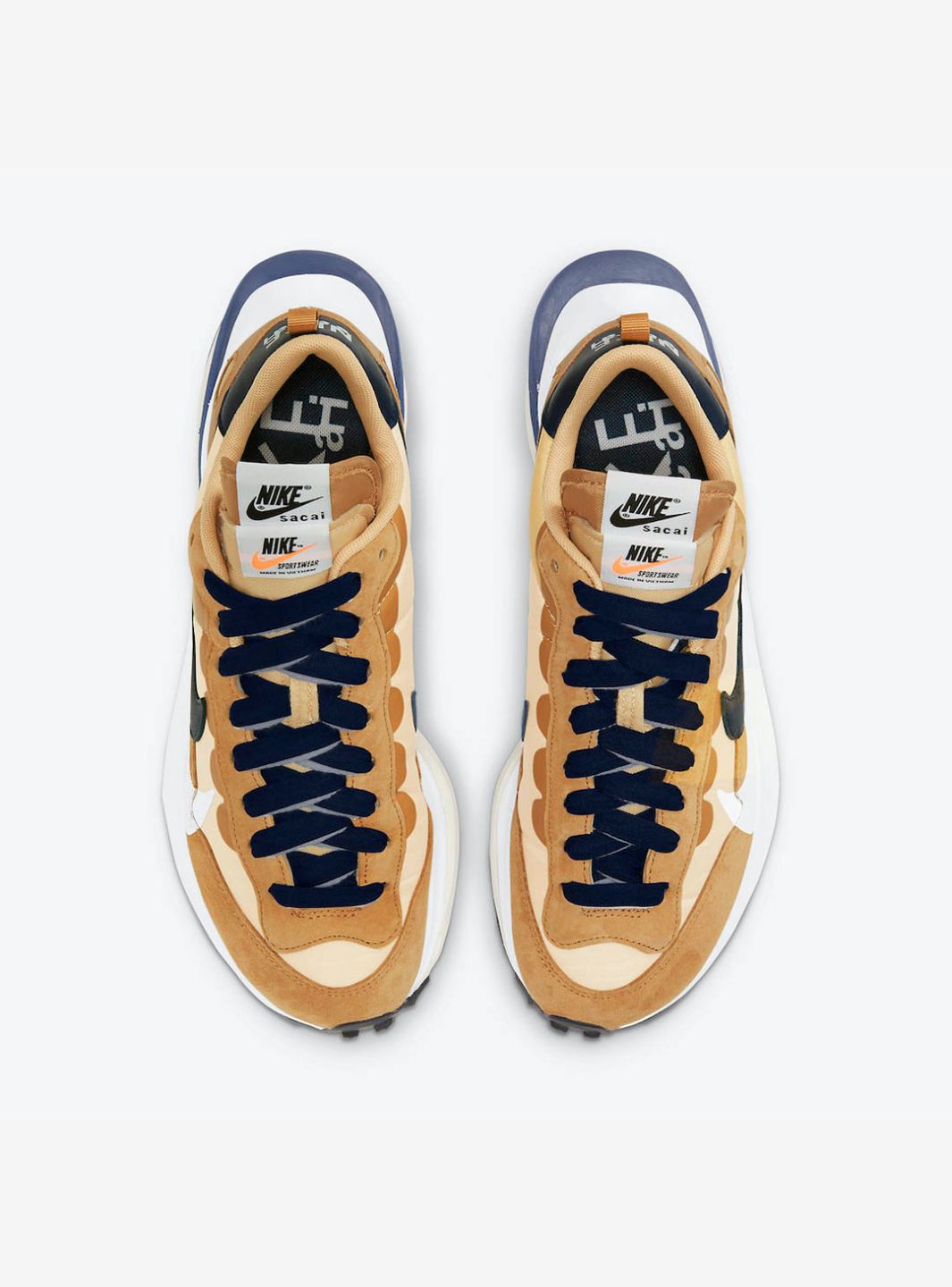 Nike Vaporwaffle Sacai Sesame Blue Void