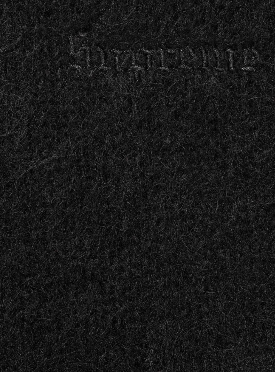 Supreme Brushed Mohair Sweater Black