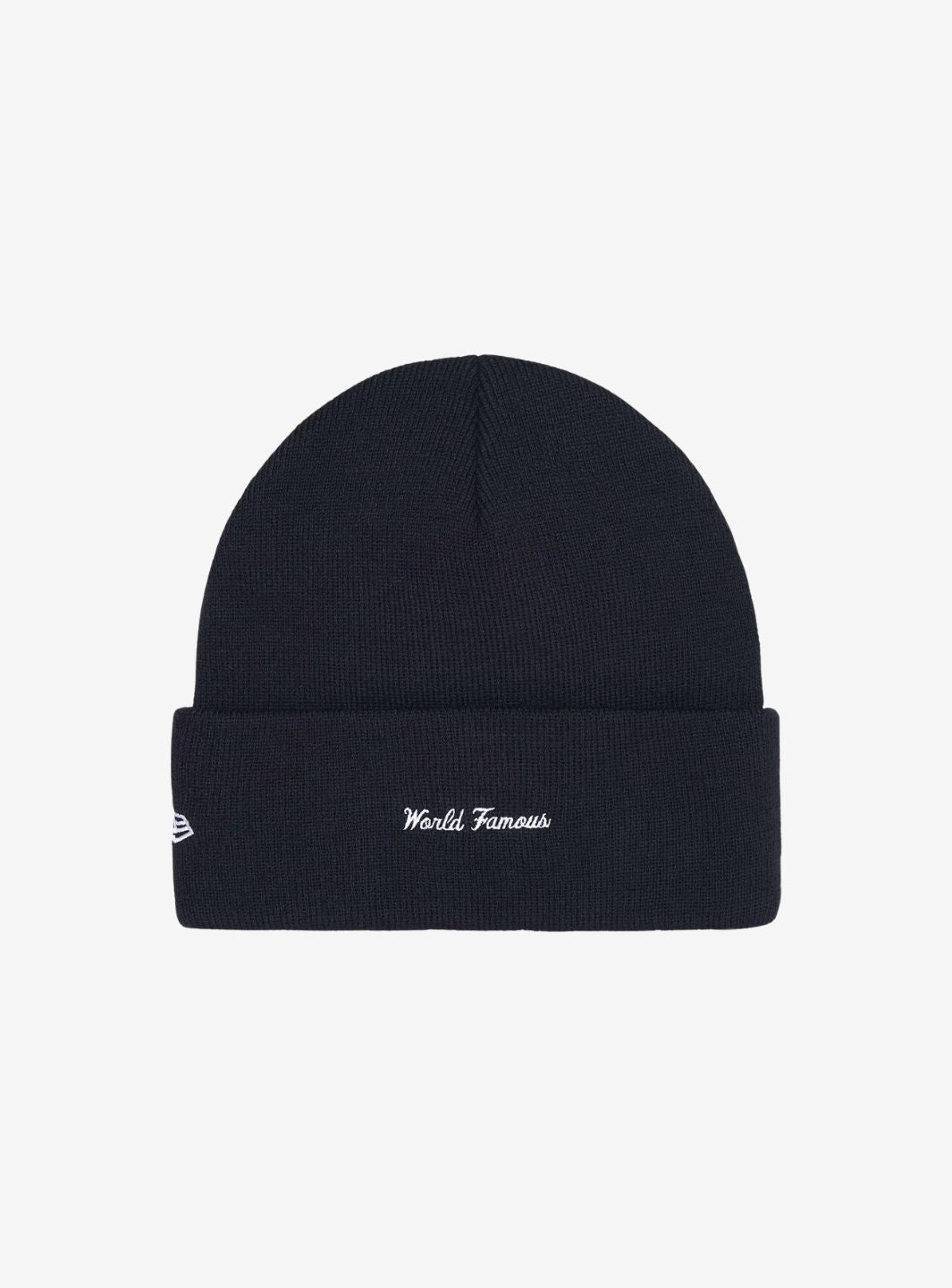 Supreme New Era Box Logo Beanie Navy (FW25)