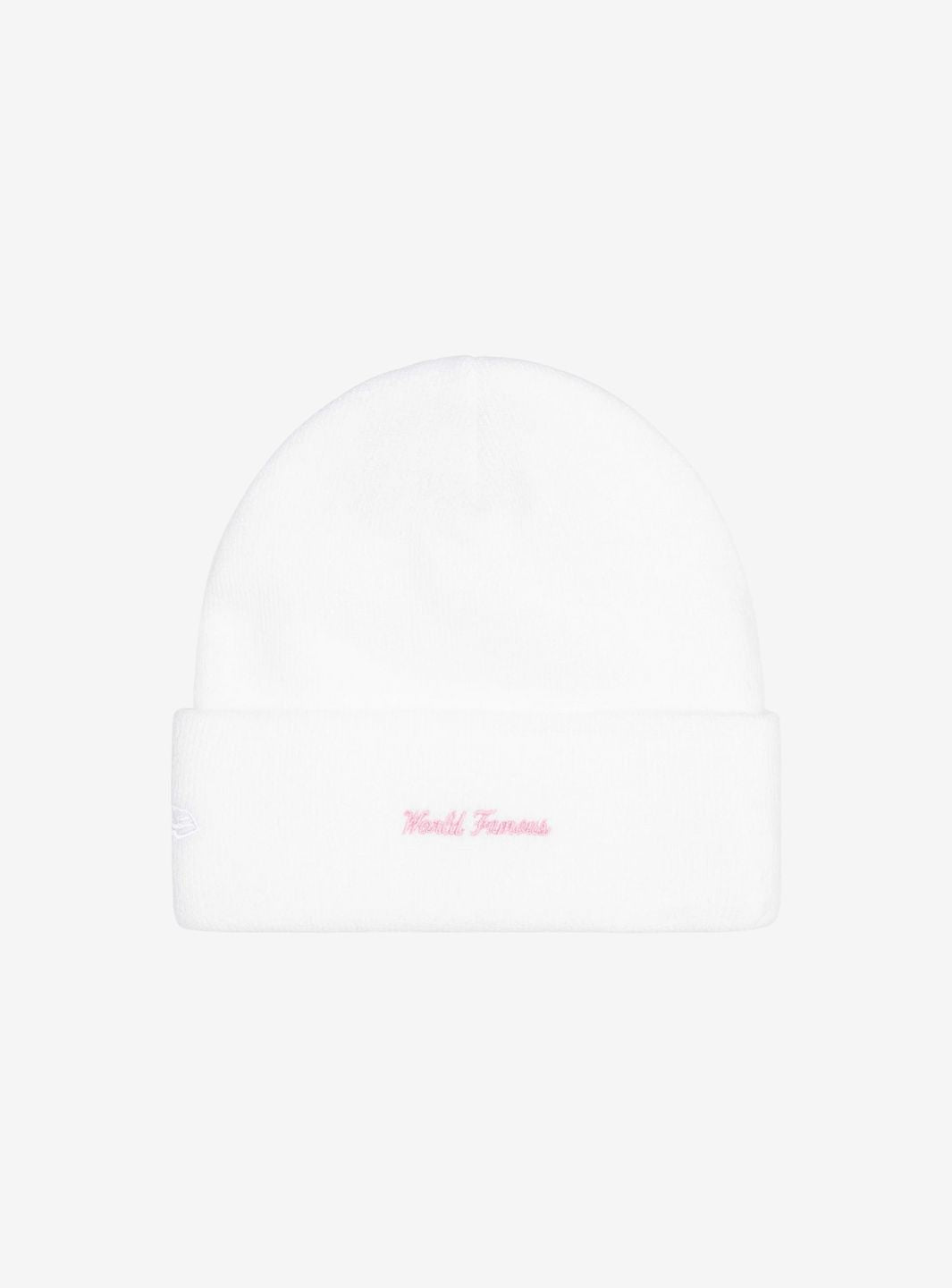 Supreme New Era Box Logo Beanie White (FW25)
