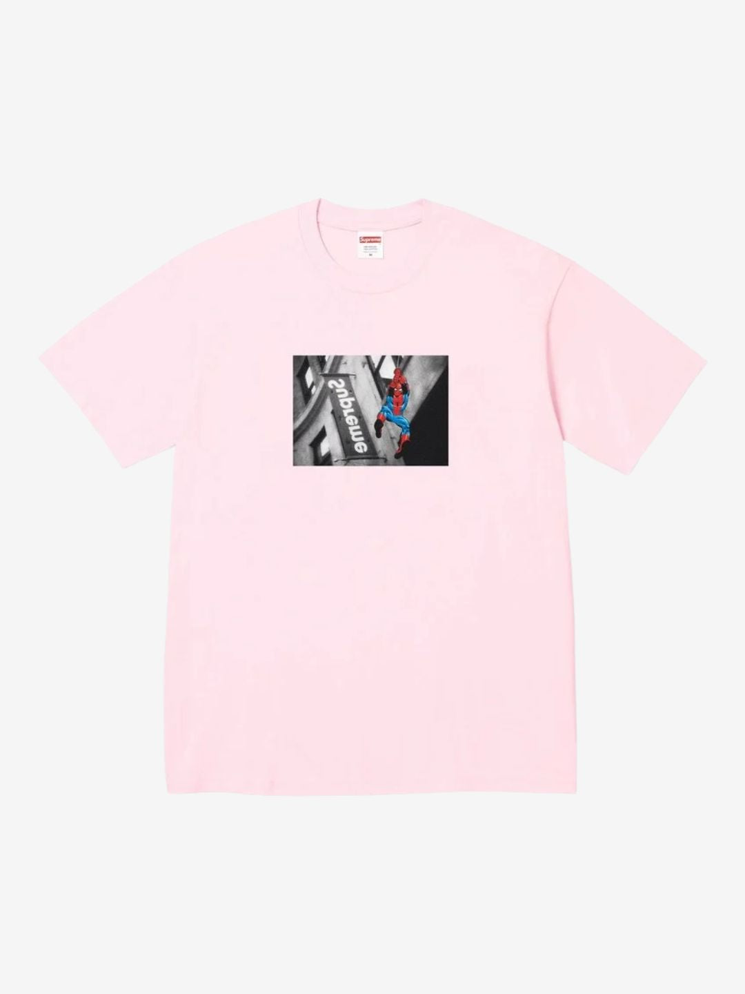 Supreme Spider-Man T-Shirt Light Pink